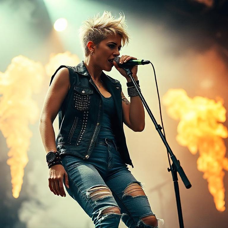Metallkopf - Heavy Metal Band Virtuell