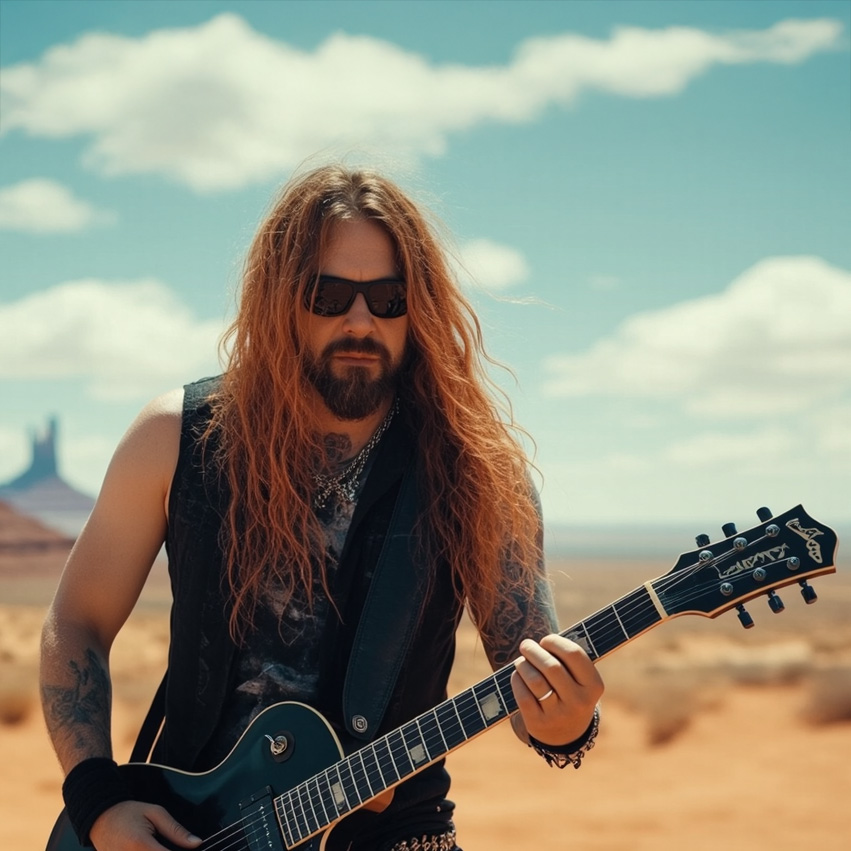 Metallkopf - Heavy Metal Band Virtuell